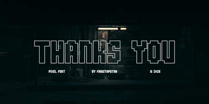 FA Nexpix Font Poster 9