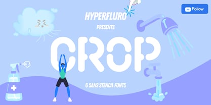 Crop Font Poster 1