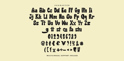MC Circost Bemagor Font Poster 7