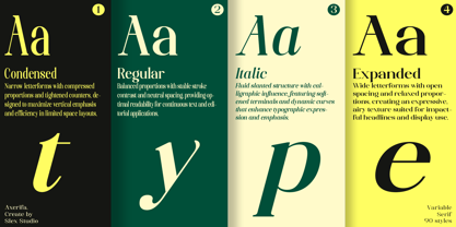 Axerifa Font Poster 8