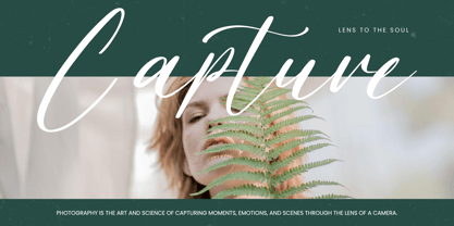 Tropical Exotic Font Poster 5