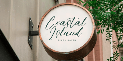 Tropical Exotic Font Poster 6