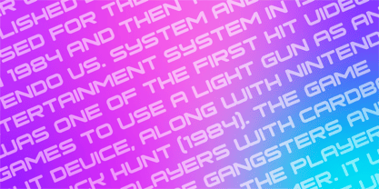 Technoise Font Poster 5