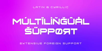 Technoise Font Poster 13