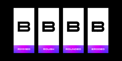 Technoise Font Poster 4