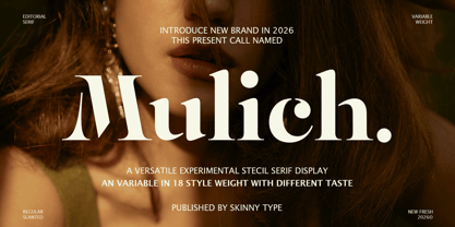 Mulich Font Poster 1