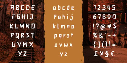 Takayama Font Poster 2