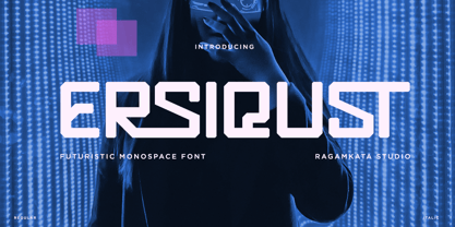 Ersiqust Font Poster 1