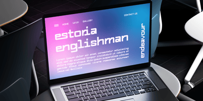 Ersiqust Font Poster 7