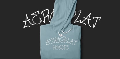Aerosplat Font Poster 6
