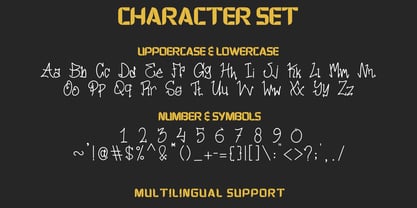 Aerosplat Font Poster 7
