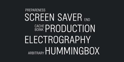 Gibstone Font Poster 6