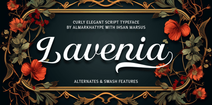 Lavenia Font Poster 1