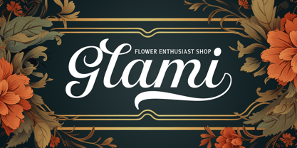 Lavenia Font Poster 5