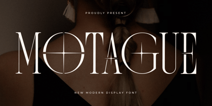 Motague Font Poster 1