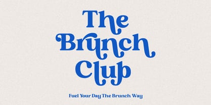 Chill Club Font Poster 9