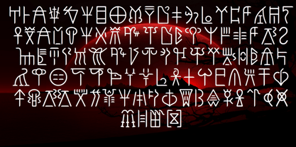 Ongunkan Cyprus Writings Font Poster 2