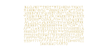 Ongunkan Cyprus Writings Font Poster 8