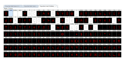 Ongunkan Cyprus Writings Font Poster 5