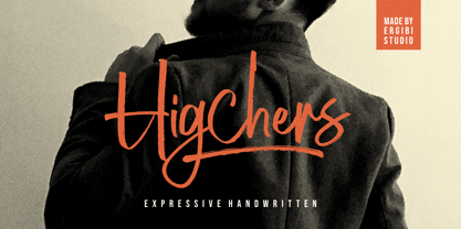 Higchers Font Poster 1