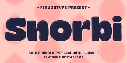 Snorbi Font Poster 1
