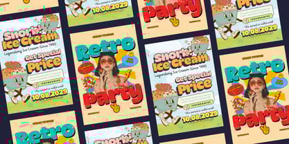 Snorbi Font Poster 12