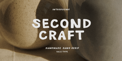 Second Craft Font Poster 1