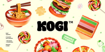 Kogi Font Poster 1