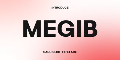 Megib Font Poster 1