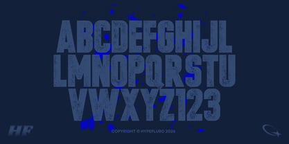 Headlined Font Poster 5