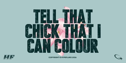 Headlined Font Poster 2