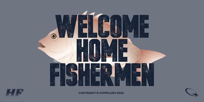 Headlined Font Poster 3