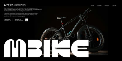 Goortir Font Poster 2