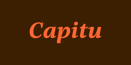 Machado Serifada Font Poster 4