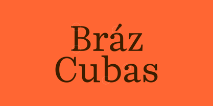 Machado Serifada Font Poster 8