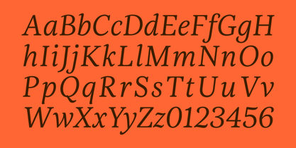 Machado Serifada Font Poster 10