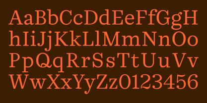 Machado Serifada Font Poster 9