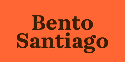 Machado Serifada Font Poster 2