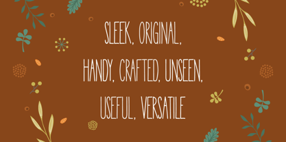 Beaver Font Poster 10