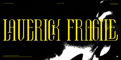 Laverick Fragile Font Poster 1