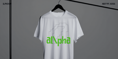 IT Gliphexion Font Poster 8