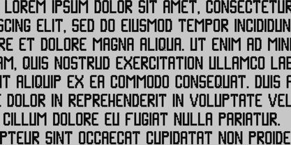 IT Gliphexion Font Poster 6