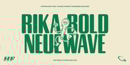 Rika Font Poster 2