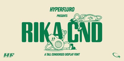 Rika Font Poster 1