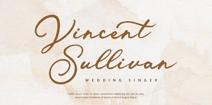 Verified Script Font Poster 2