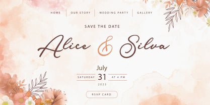 Verified Script Font Poster 3