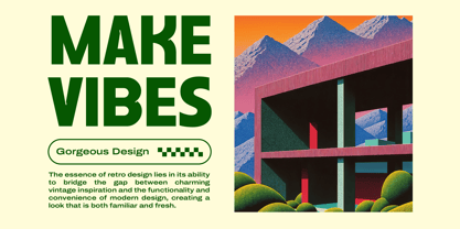 Parket Font Poster 3