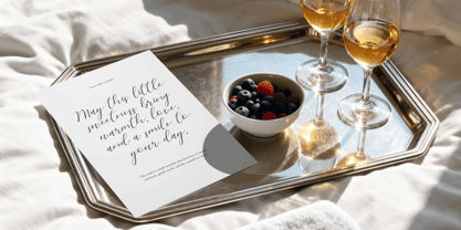 Eclair Au Lait Font Poster 2