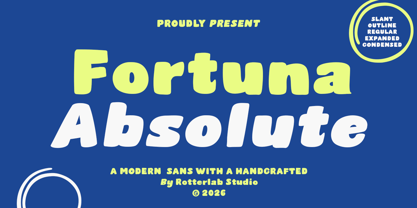 Fortuna Absolute Font Poster 1