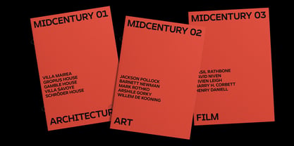 Corbert Text Font Poster 2